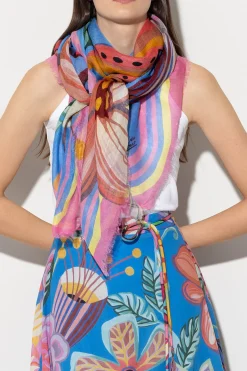 Outlet LUISA CERANO Tuch Mit Caribbean-Print