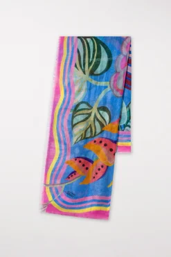Outlet LUISA CERANO Tuch Mit Caribbean-Print