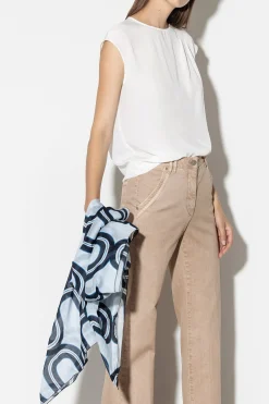 Sale LUISA CERANO Tuch Mit Wave-Print multi