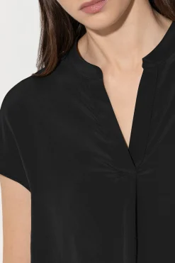Hot LUISA CERANO Tunika Mit Poloblende