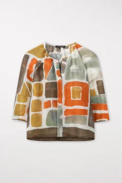 Clearance LUISA CERANO Tunikabluse Mit Ethnic-Print