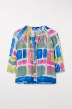 Clearance LUISA CERANO Tunikabluse Mit Ethnic-Print