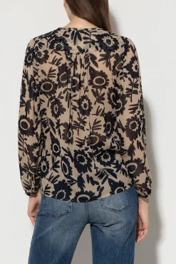 Best LUISA CERANO Tunikabluse Mit Flower-Print multi
