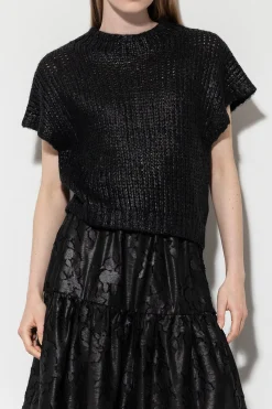 LUISA CERANO Turtleneck-Pullunder black