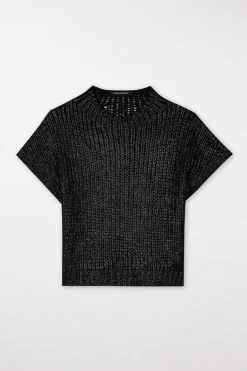 LUISA CERANO Turtleneck-Pullunder black