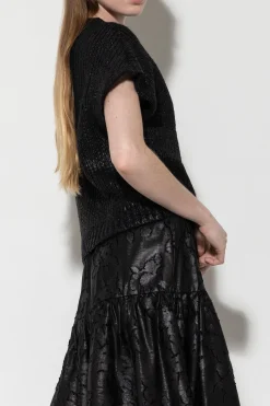 LUISA CERANO Turtleneck-Pullunder black