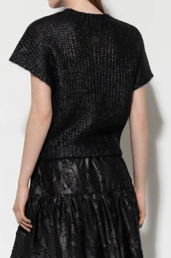 LUISA CERANO Turtleneck-Pullunder black