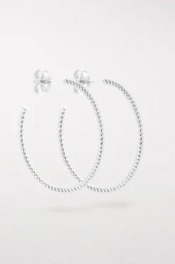 New LUISA CERANO Twisted-Kreolen (groß)