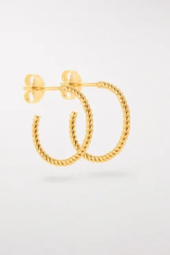 Outlet LUISA CERANO Twisted-Kreolen (klein)