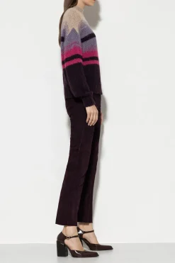 Hot LUISA CERANO Veloursleder-Babyflare-Pants