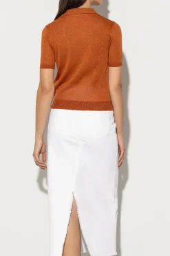 Best LUISA CERANO Vintage-Denimrock bleached white