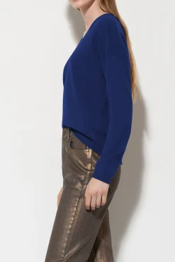 Outlet LUISA CERANO V-Neck-Pulli Aus Kaschmir-Mix