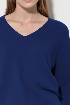 Outlet LUISA CERANO V-Neck-Pulli Aus Kaschmir-Mix