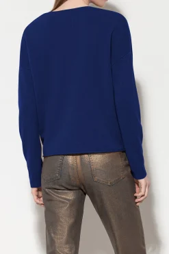 Outlet LUISA CERANO V-Neck-Pulli Aus Kaschmir-Mix