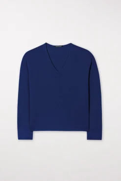 Outlet LUISA CERANO V-Neck-Pulli Aus Kaschmir-Mix