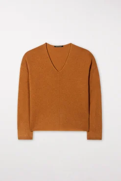 Outlet LUISA CERANO V-Neck-Pulli Aus Kaschmir-Mix