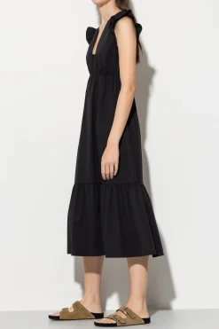 Hot LUISA CERANO Volant-Kleid Mit Cu-Sleeve