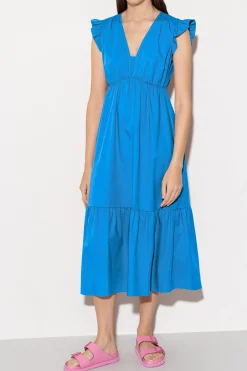 Hot LUISA CERANO Volant-Kleid Mit Cu-Sleeve
