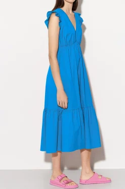 Hot LUISA CERANO Volant-Kleid Mit Cu-Sleeve