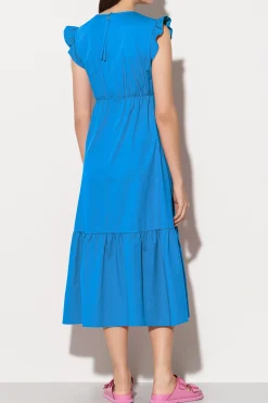 Hot LUISA CERANO Volant-Kleid Mit Cu-Sleeve