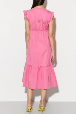 Hot LUISA CERANO Volant-Kleid Mit Cu-Sleeve