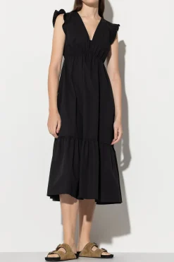 Hot LUISA CERANO Volant-Kleid Mit Cu-Sleeve