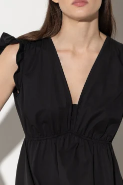 Hot LUISA CERANO Volant-Kleid Mit Cu-Sleeve