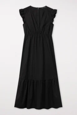 Hot LUISA CERANO Volant-Kleid Mit Cu-Sleeve