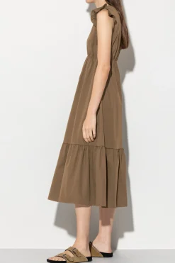 Hot LUISA CERANO Volant-Kleid Mit Cu-Sleeve