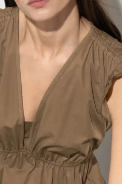 Hot LUISA CERANO Volant-Kleid Mit Cu-Sleeve