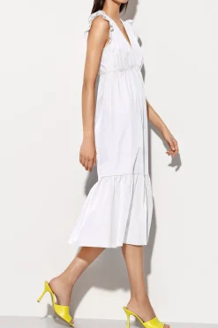 Hot LUISA CERANO Volant-Kleid Mit Cu-Sleeve