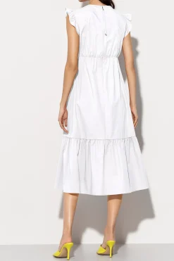 Hot LUISA CERANO Volant-Kleid Mit Cu-Sleeve