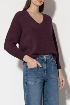 Hot LUISA CERANO V-Pullover Aus Alpaka-Mix