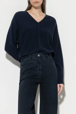 Clearance LUISA CERANO V-Pullover Aus Kaschmir-Mix