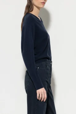 Clearance LUISA CERANO V-Pullover Aus Kaschmir-Mix