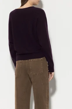 Clearance LUISA CERANO V-Pullover Aus Kaschmir-Mix