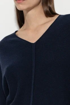 Clearance LUISA CERANO V-Pullover Aus Kaschmir-Mix