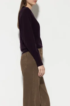 Clearance LUISA CERANO V-Pullover Aus Kaschmir-Mix
