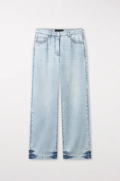 Best LUISA CERANO Wideleg-Blue-Denim denim blue