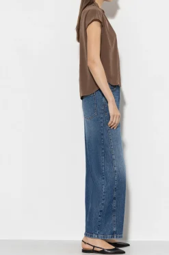 Sale LUISA CERANO Wideleg-Denim denim blue