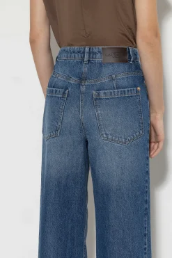Sale LUISA CERANO Wideleg-Denim denim blue