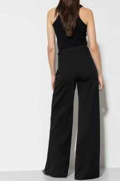 Hot LUISA CERANO Wideleg-Pants black