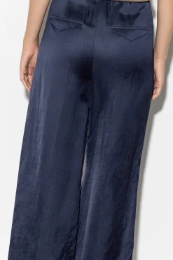 Clearance LUISA CERANO Wideleg-Pants Aus Leinen-Mix