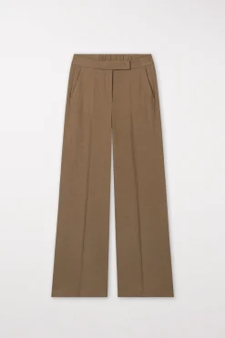 New LUISA CERANO Wideleg-Pants Aus Leinen-Mix