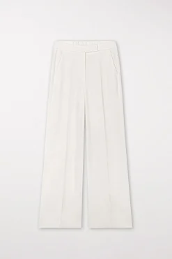 New LUISA CERANO Wideleg-Pants Aus Leinen-Mix