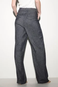 Hot LUISA CERANO Wideleg-Pants Aus Leinen-Mix multi