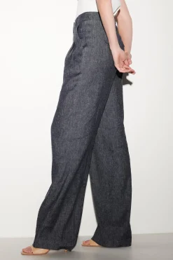 Hot LUISA CERANO Wideleg-Pants Aus Leinen-Mix multi