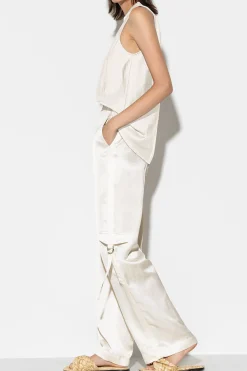 Best LUISA CERANO Wideleg-Pants Aus Leinen-Mix
