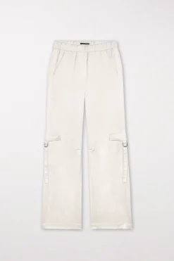Best LUISA CERANO Wideleg-Pants Aus Leinen-Mix