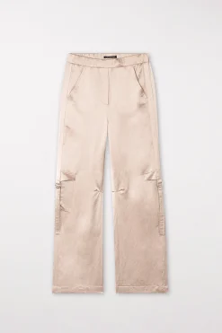 Best LUISA CERANO Wideleg-Pants Aus Leinen-Mix